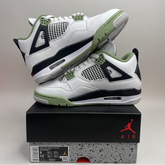 Nike Air Jordan 4 Retro WMNS “Seafoam” 2023 - Picture 3 of 4